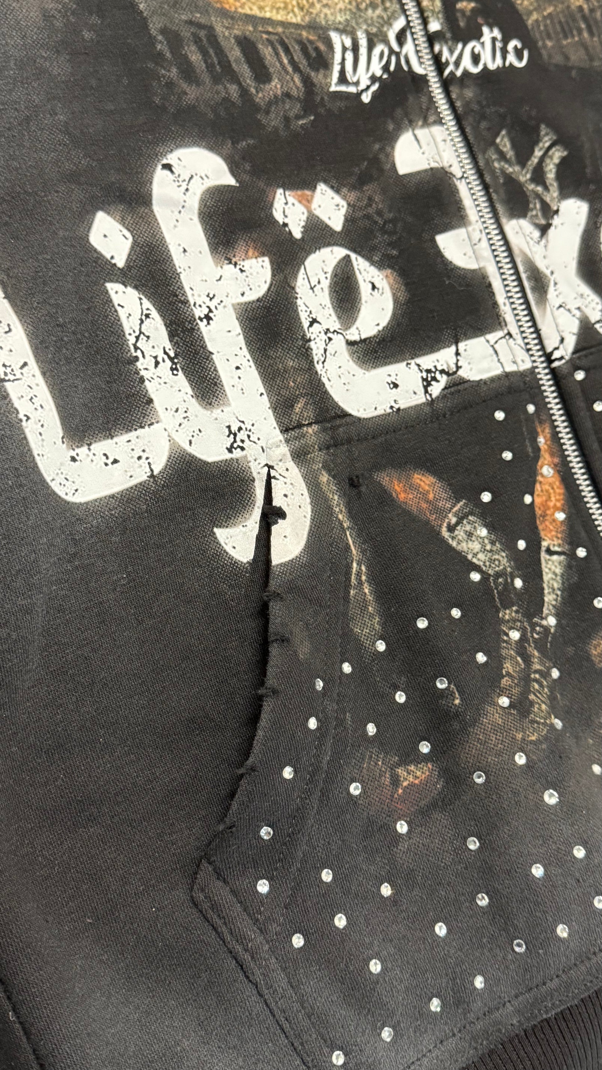 Midnight Shadow Zip-up